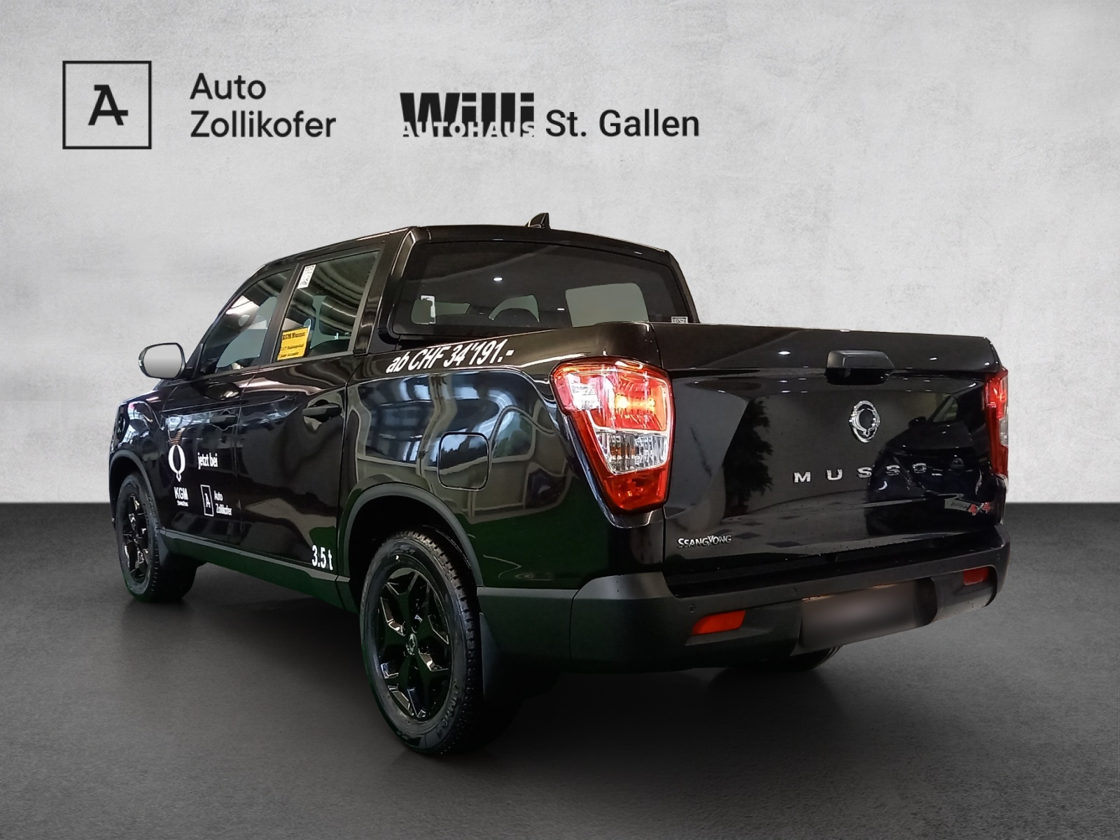 SsangYong Musso 2.2 e-XDI Blackline