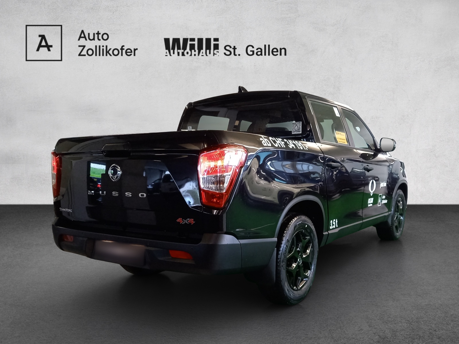 SsangYong Musso 2.2 e-XDI Blackline