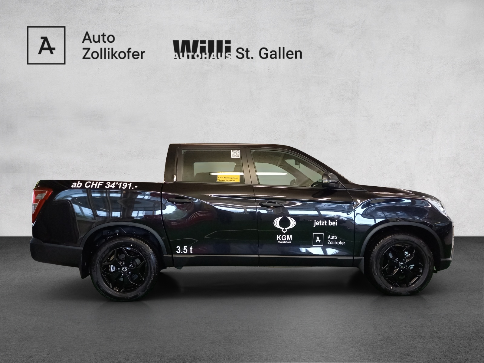 SsangYong Musso 2.2 e-XDI Blackline